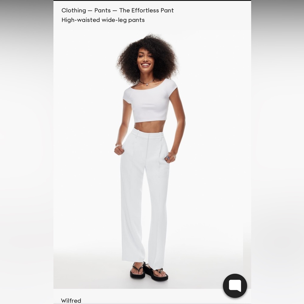 Aritzia Effortless Pants, size 4, regular